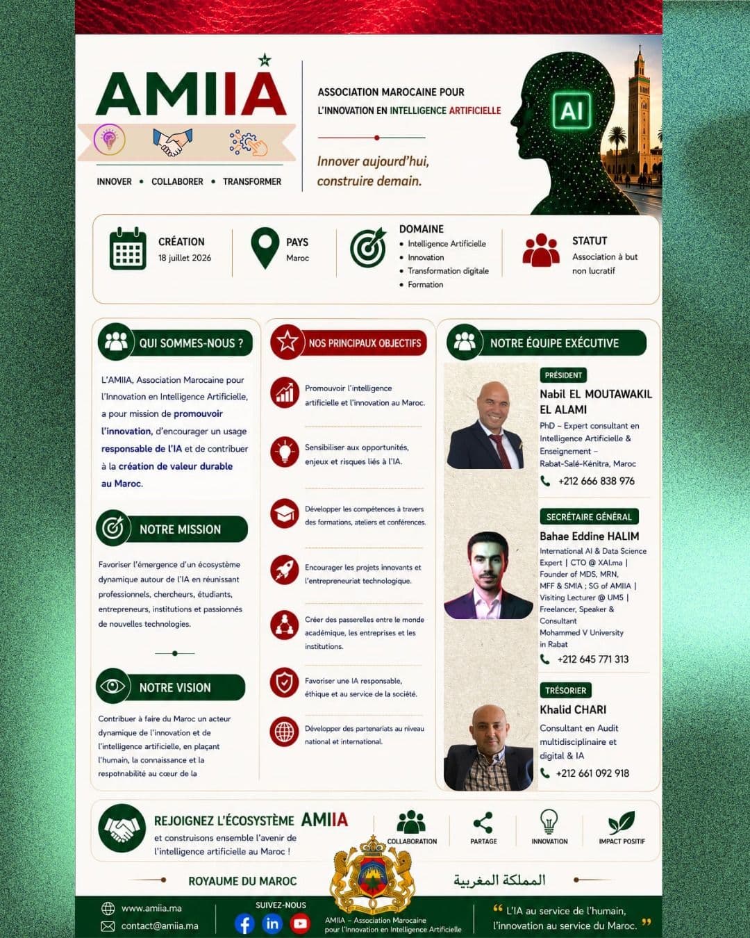 Une nouvelle dynamique pour l'innovation en Intelligence Artificielle au Maroc